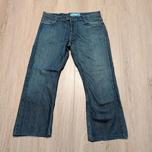 Vintage Y2K Levi's SilverTab Modern Boot Jeans Men 40x32 Blue Wash Inseam 28"‎
